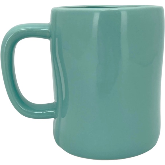 NEW Rae Dunn World's Best Teacher Mug Teal Teacher Gift - Picture 3 of 4